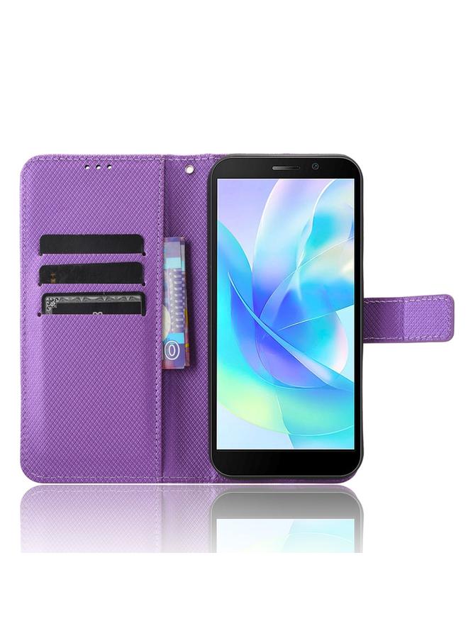 Zaboon Case For Doogee X97 / X97 Pro Diamond Texture Leather Phone Case - Image 4