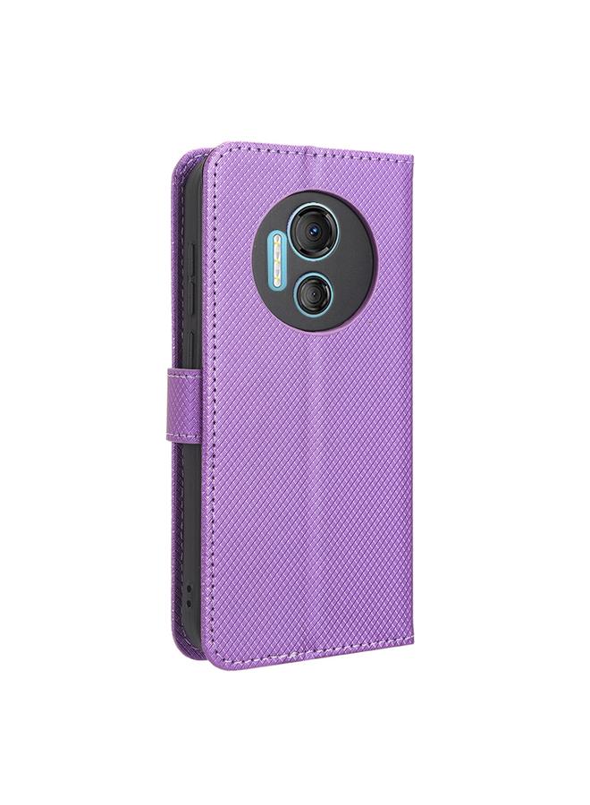Zaboon Case For Doogee X97 / X97 Pro Diamond Texture Leather Phone Case - Image 3