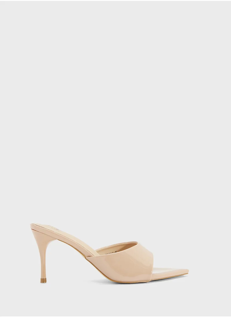 جينجر Pointed Heeled Mule