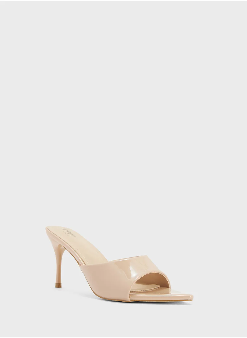 جينجر Pointed Heeled Mule