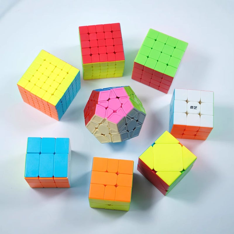 Qiyi Two Three Four Five Order Pyramid Rubik'S Cube Shaped Mirror Rubik'S Cube Children'S Educational Toys Rubik'S Cube - Image 4