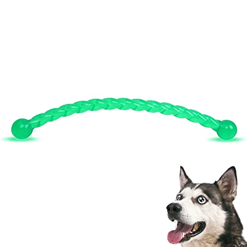 Ycozy Dog Chew Toys 19 Long for MediumLarge Dogs Aggressive Chewers Rubber Dog Rope Toys Knot Teething Toys Almost Indestructible - Image 1
