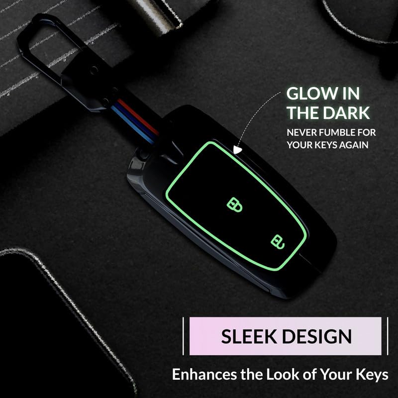 NEODRIFT 'KeyShield' Car Key Cover for Ford Ecosports (Shape 1, 02 Buttons) (Durable, Stylish, and 360° Protection) - Image 4