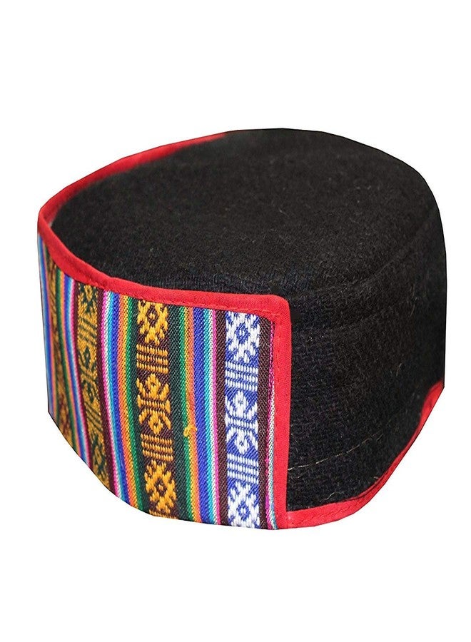 Zeki Men's Himachali Topi Cap (Multicolour) - Image 1