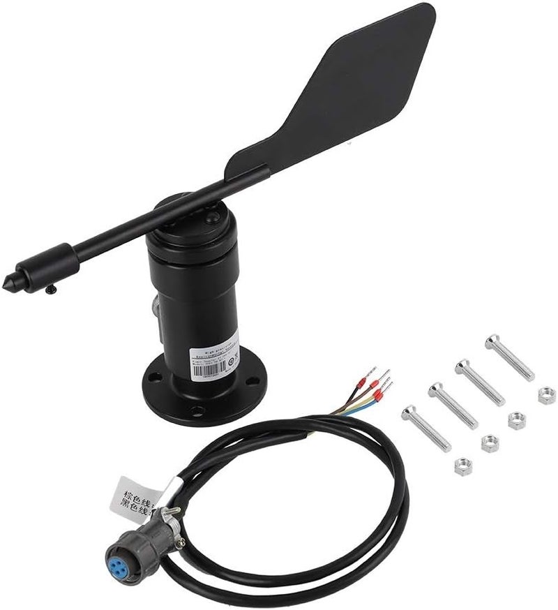 ويوبلز مستشعر اتجاه الرياح المصنوع من سبائك الألومنيوم، مزود بإشارة حديقة - Image 1