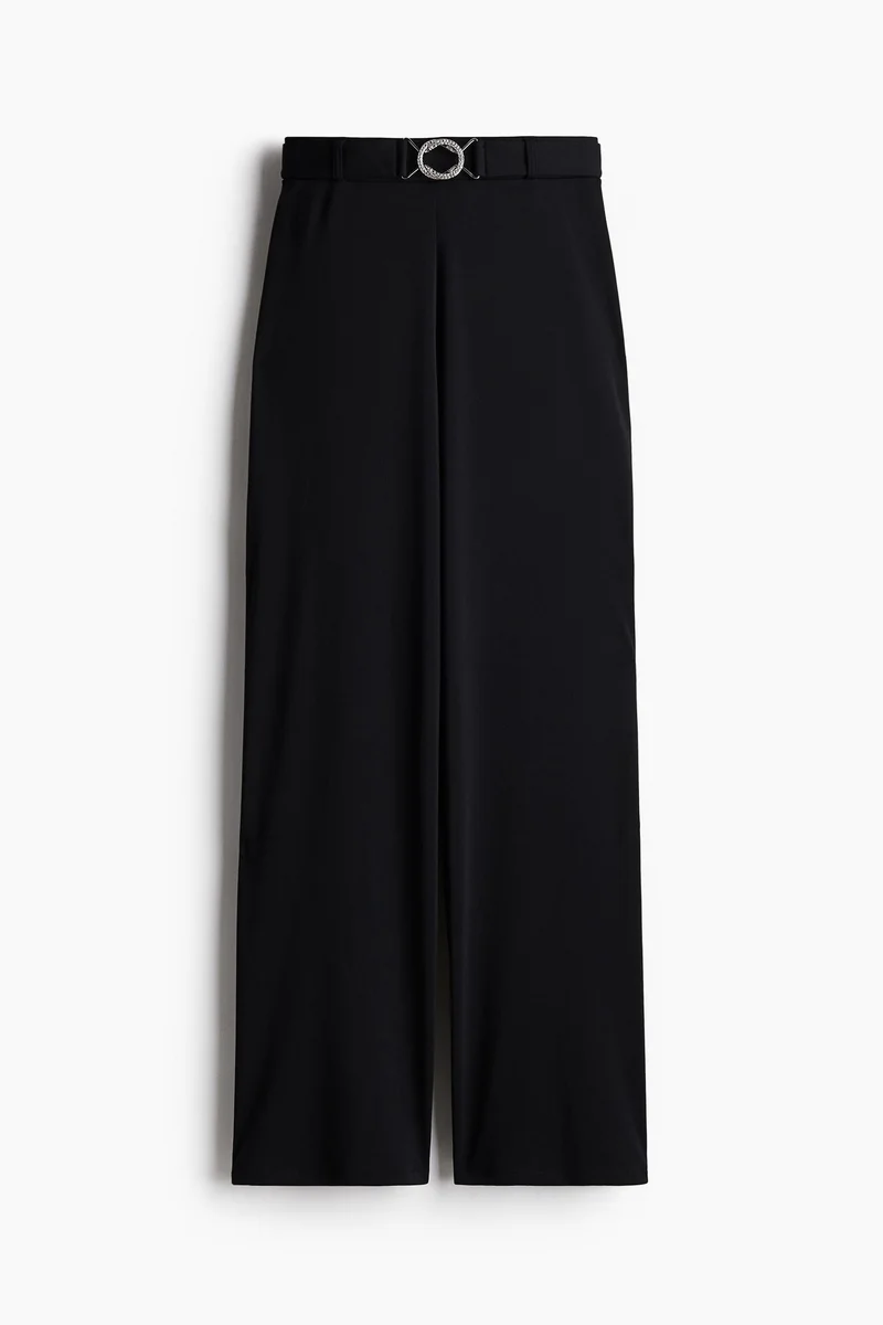 H&M Belted trousers
