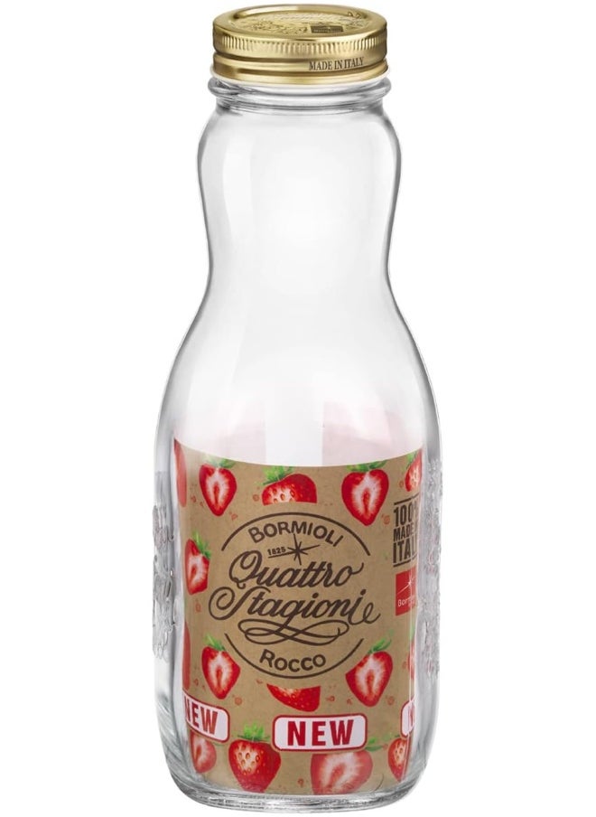 Bormioli Rocco BORMIOLI ROCCO QUATTRO STAGIONI Juice Jar 1 LITER/33 3/4 oz  - Image 5