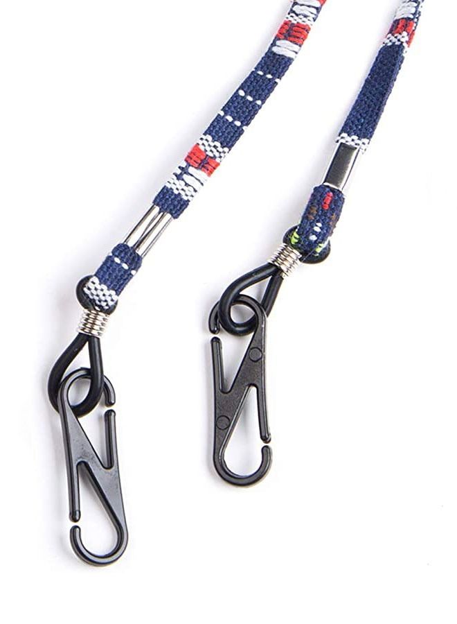 6 قطع ملونة قابلة للتعديل طول قناع الوجه حزام حامل الحبل ، وتخفيف ضغط الأذن وغطاء واقي للوجه وحبل الأذن مع أنماط ممتعة (مزيج الألوان) - Image 3