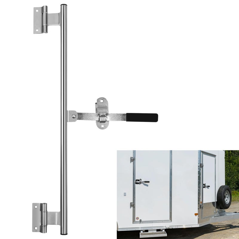 JY PERFORMANCE 36 Trailer Swing Door Hinged Cam Bar Lock Assembly Side Door Enclosed Trailer