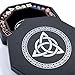 Soar Forge DND Dice Tray Premium 8 Inch Tray Dungeons and Dragons Exquisitely Detailed Silver World Tree Triquetra Design Perfect Rolling Box Storage to Protect Your Dice for DD and RPG - Image 2