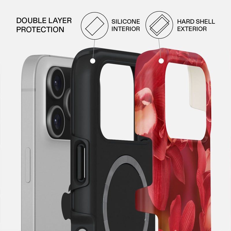 BURGA iPhone 17 Pro Goddness Energy Premium Case Compatible with Hybrid Dual-Layer Hard Shell + Silicone Protection - Scratch-Resistant Shockproof Mobile Cover - Image 2