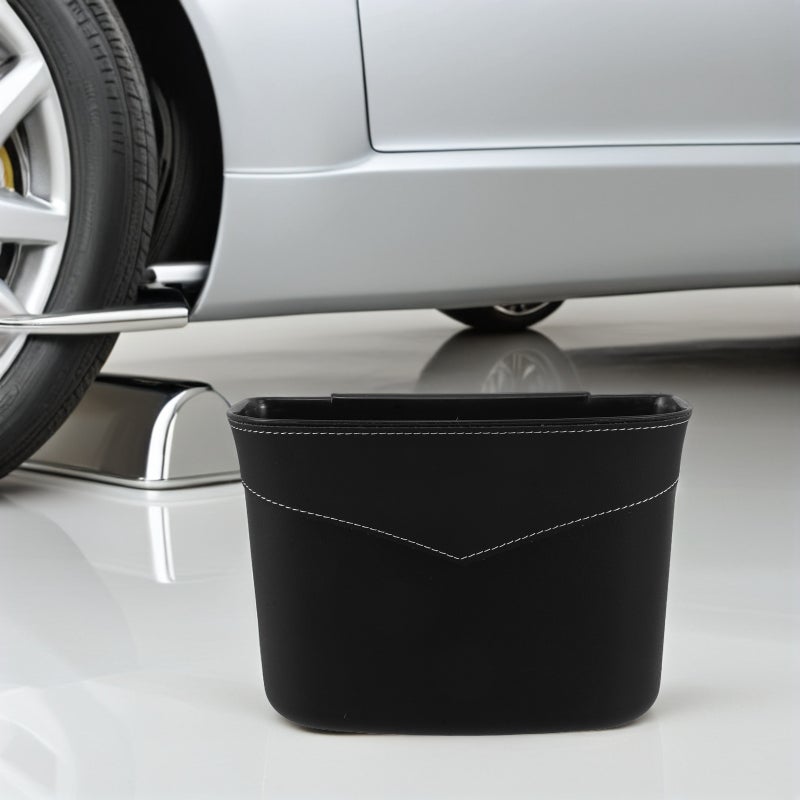 🚗 علبة قمامة سيارة معلقة على الباب مقاومة للتسرب قطعة واحدة - Image 2