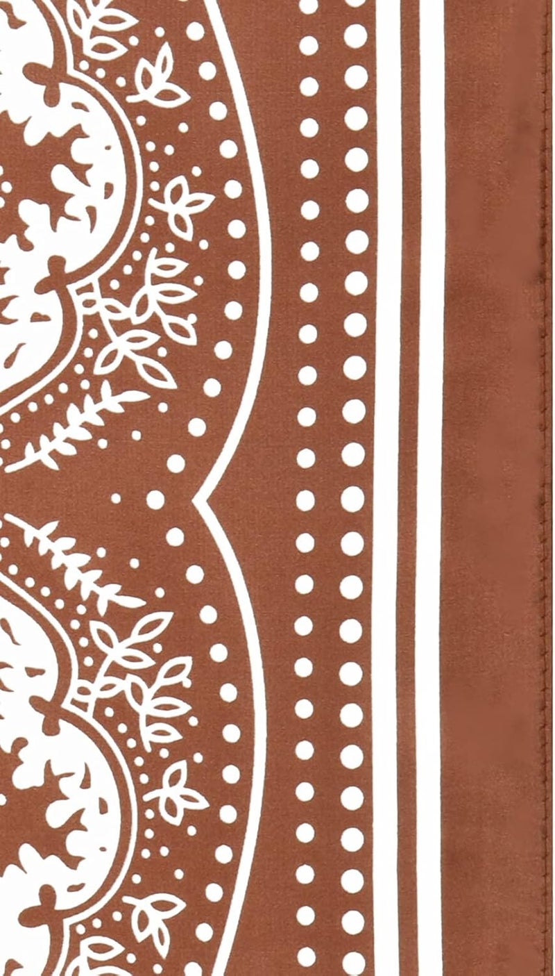AOLIGE Scarf Satin Square Neck hair scarfs for Women 27" x 27" - Image 4