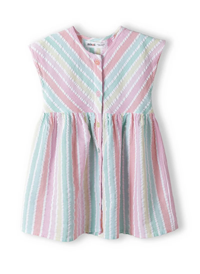 مينوتي Kids Girls Striped Dress
