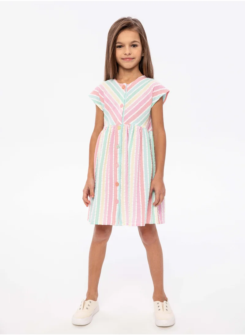 MINOTI Kids Striped Dress