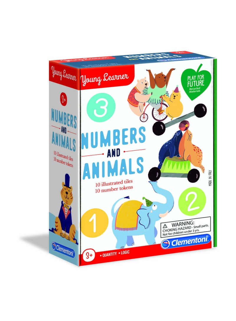 كليمينتوني بازل - لعبة تعليم الأرقام والحيوانات - Image 1