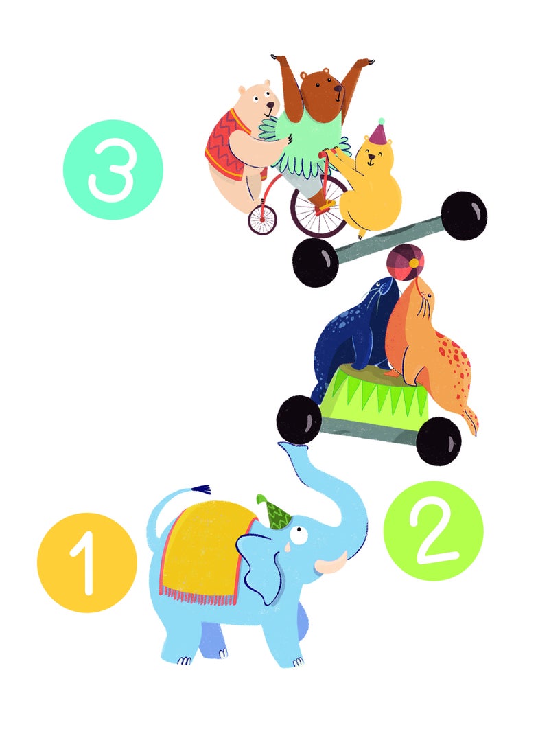 كليمينتوني بازل - لعبة تعليم الأرقام والحيوانات - Image 2