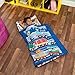Everyday Kids Toddler Nap Mat with Removable Pillow -Choo Choo Train- Carry Handle with Fastening Straps Closure, - Image 2