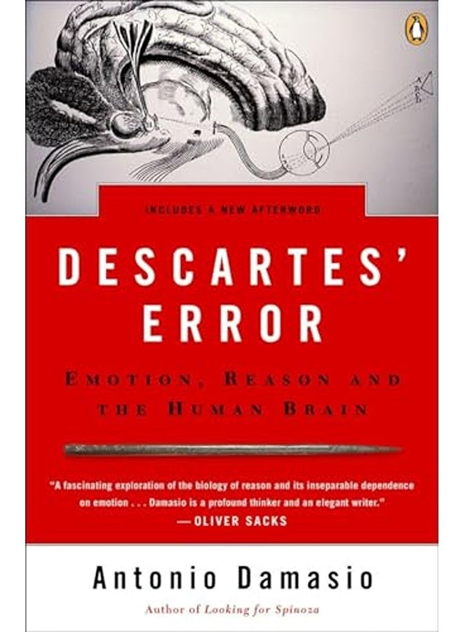 Descartes Error Emotion Reason And The Human Brain By Damasio, Antonio Paperback 