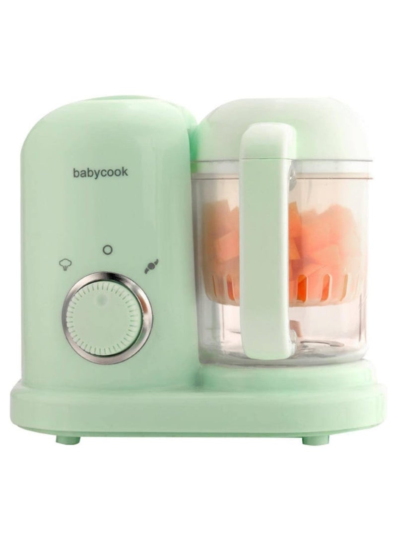 ببيكوك محضر طعام للأطفال متعدد الوظائف ماكينة تحضير طعام الاطفال 2 في 1 ، خلاط طعام اطفال كهربائي بالبخار ومكملات غذائية وخلط طعام صغير للطبخ، مطحنة طعام صغيرة - Image 1