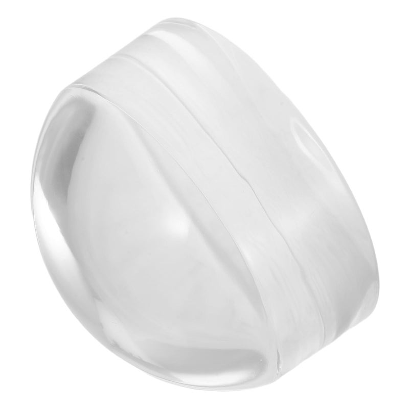 65mm Acrylic Dome Magnifier 10x Paperweight Optical Reading Aid For Books Newspapers - Image 2