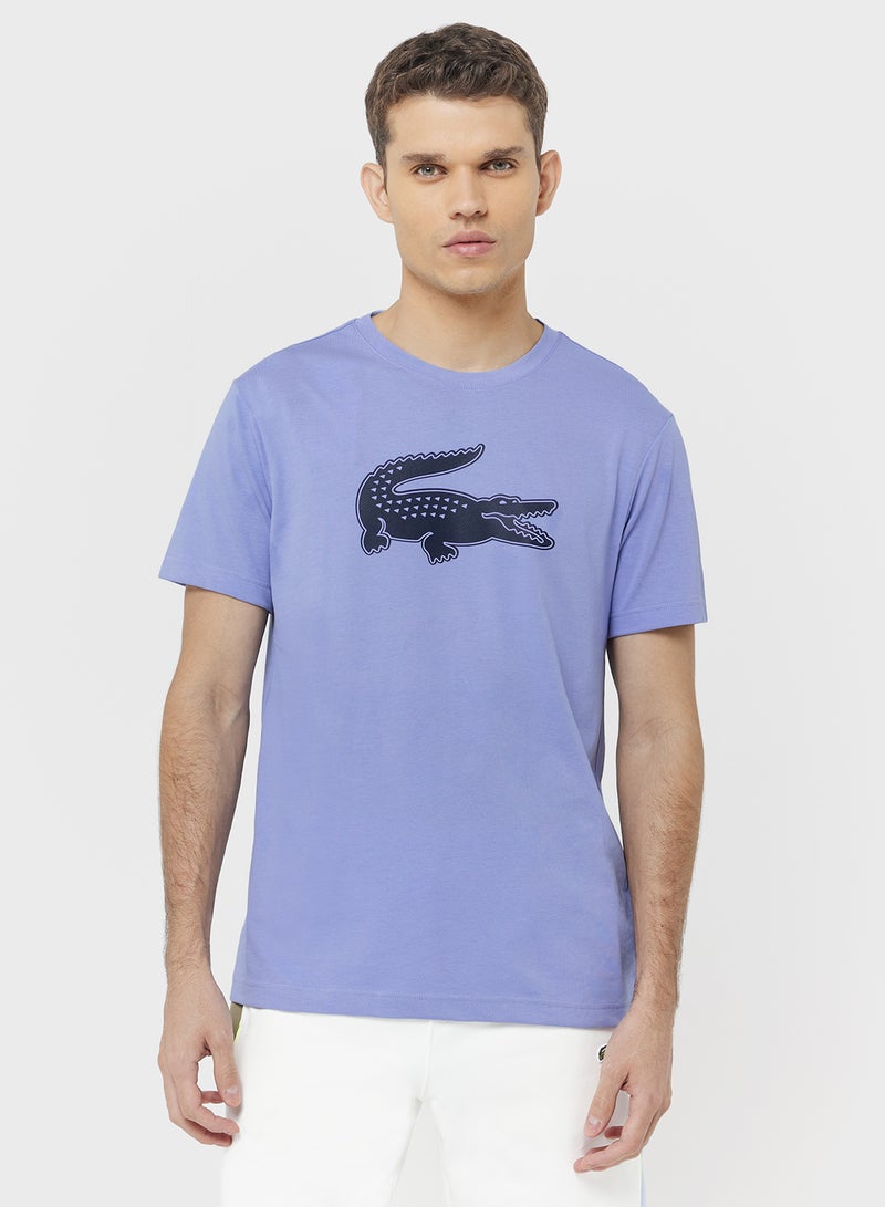 LACOSTE Ultra Dry Sport Crew Neck T-Shirt - Image 1