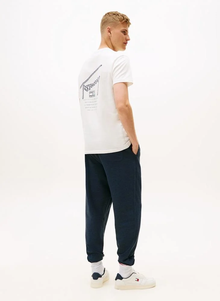 TOMMY JEANS Regular Sign Backprint T-Shirt