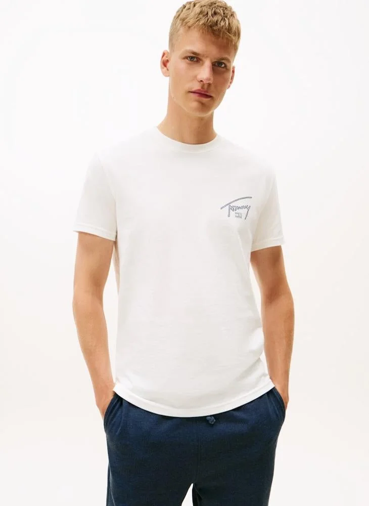 TOMMY JEANS Regular Sign Backprint T-Shirt