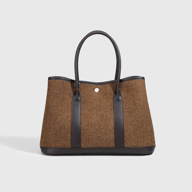 Fashion Bag Women'S Large Capacity Knitted Fabric Portable Platinum Bag Personalized Design Bag - Image 1