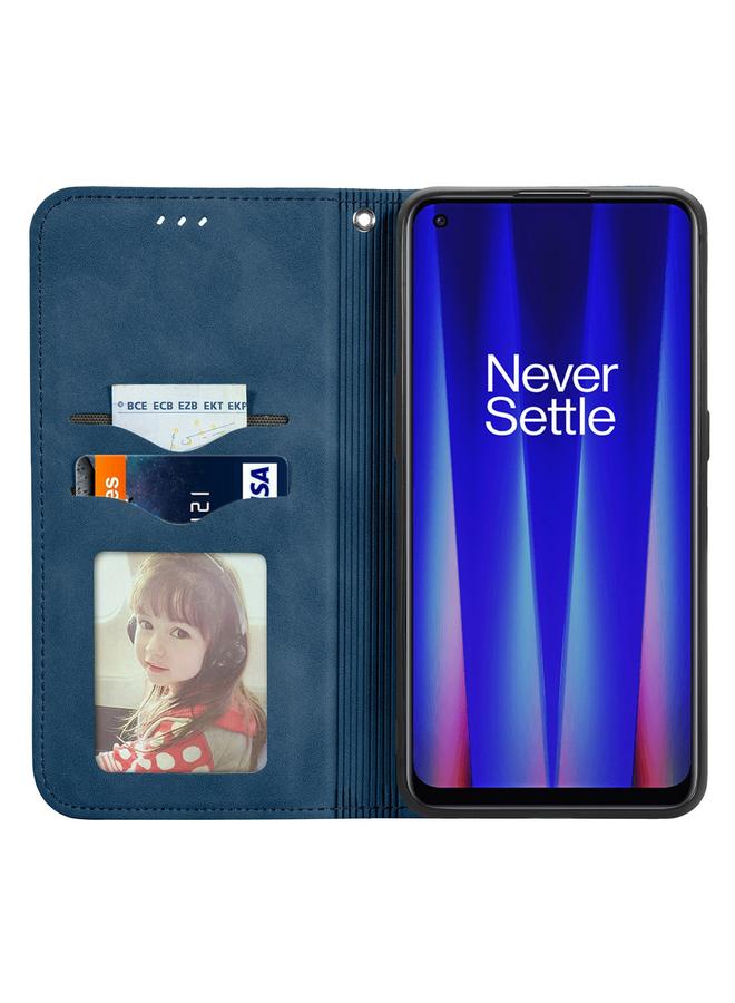 اس-توب جراب لهاتف OnePlus Nord CE 2 5G جراب هاتف جلدي مغناطيسي بتصميم كلاسيكي - Image 3