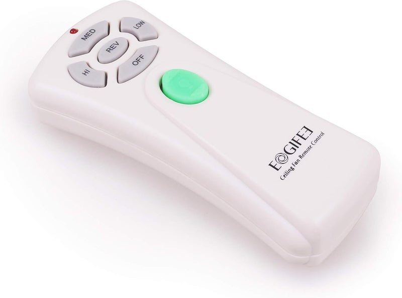 Eogifee Ceiling Fan Remote Control with Reverse, Light Dimmer, 3 Speed Adjustable Control of Replacement of Hampton Bay CHQ7080T UC7080T Remote Control Only Remote - Image 3