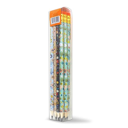 Channie's Number 2 Floral Pencil Set, Colorful Pencils with Cute Floral Design for Sketching, Writing, or Drawing, Pack of 12 Pre-Sharpened Flower Pencils for Girls and Women - Image 5