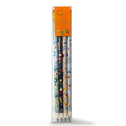 Channie's Number 2 Floral Pencil Set, Colorful Pencils with Cute Floral Design for Sketching, Writing, or Drawing, Pack of 12 Pre-Sharpened Flower Pencils for Girls and Women - Image 4