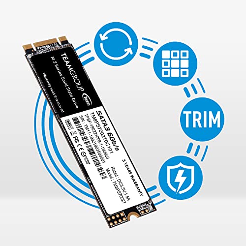 TEAMGROUP MS30 512GB with SLC Cache 3D NAND TLC M2 2280 SATA III 6Gbs Internal Solid State Drive SSD ReadWrite Speed up to 530430 MBs Compatible with Laptop PC Desktop TM8PS7512G0C101 - Image 3