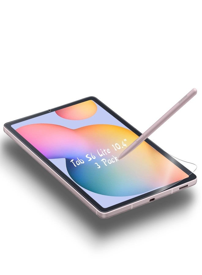 pys 3-Pack Paper Screen Protector for Samsung Galaxy Tab S6 Lite 10.4" Paper Film Compatible with S Pen Feels Like Writing on Paper Anti Glare Anti Fingerprints - Image 1