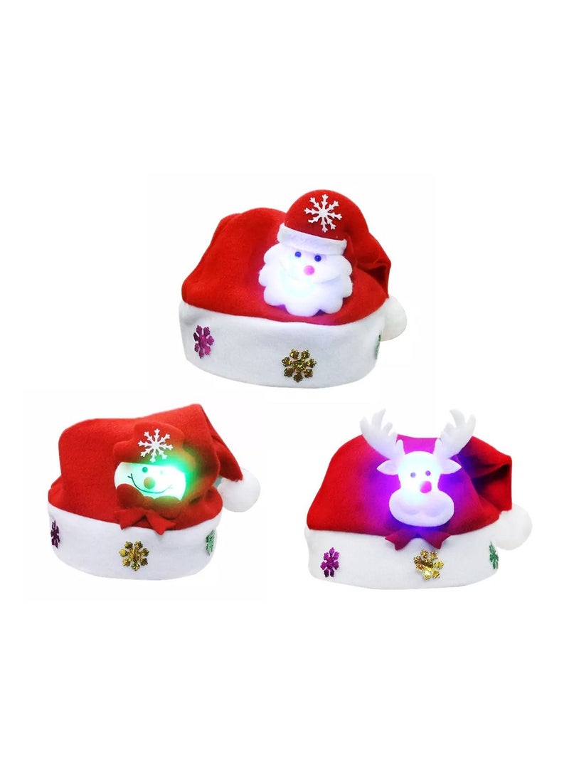 A TO Z Christmas Santa Hat with Light  - Image 4