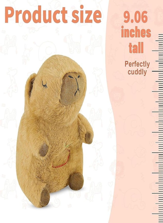 rytopt Mush Plushies for Anxiety and Sleep, Kapibala Breathing Plush, Four Gear Adjustment, Volume Control, Portable Plush Toy with Music Light, Perfect for Relieving Baby Quiet - Image 2