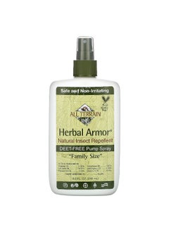 All Terrain All Terrain, Herbal Armor, Natural Insect Repellent, Deet-Free Pump Spray, 8 fl oz (240 ml)  - Image 1
