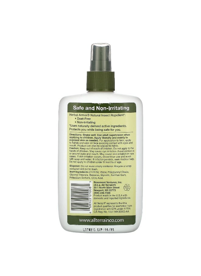 All Terrain All Terrain, Herbal Armor, Natural Insect Repellent, Deet-Free Pump Spray, 8 fl oz (240 ml)  - Image 2