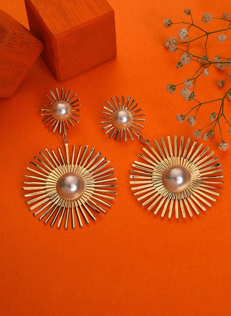 سوهي أقراط متدلية اصطناعية عصرية