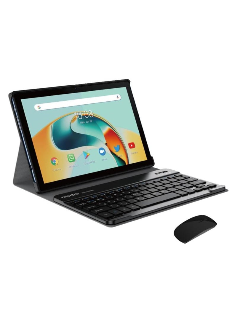 modio M 34 5G Android Tablet PC 10.1 Inch HD Screen with Wireless Keyboard and Mouse 12GB Ram and 512GB Rom 6000mAh Battery Blue - Image 3