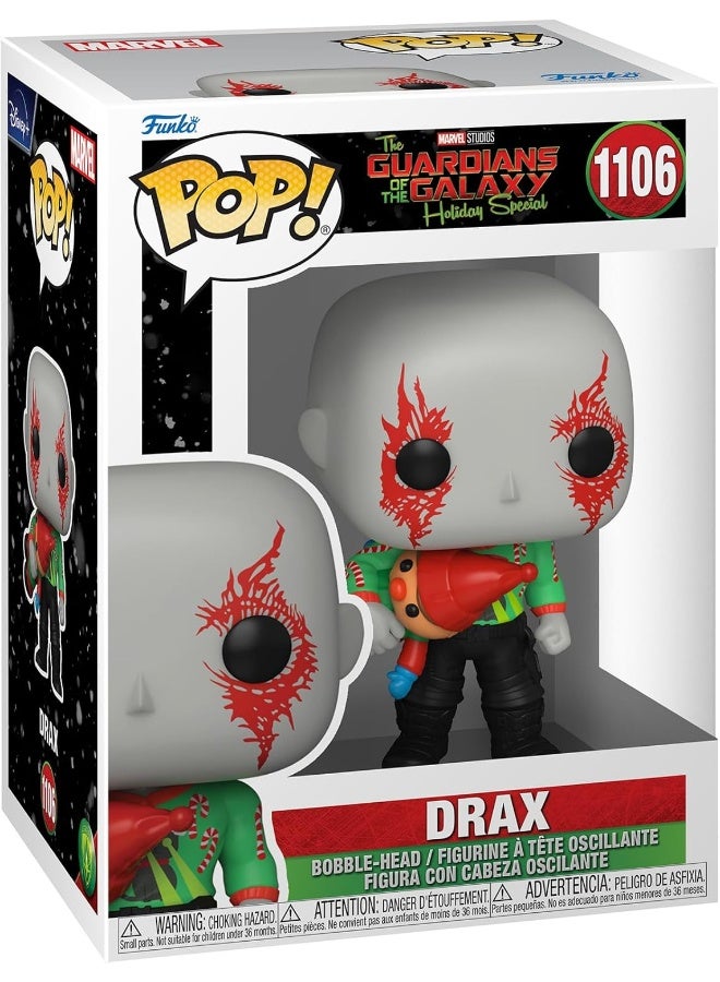 Funko Funko Pop! Marvel: Guardian of the Galaxy Holiday Special - Drax, Collectibles Toys  - Image 1