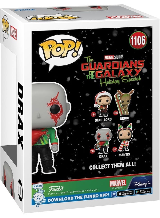 Funko Funko Pop! Marvel: Guardian of the Galaxy Holiday Special - Drax, Collectibles Toys  - Image 3