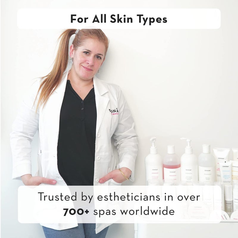 Sonage Harmony Glycolic Peel: Pro Spa Strength Exfoliation for Glowing Skin | Chemical Exfoliant Renews & Refines Texture - Image 5