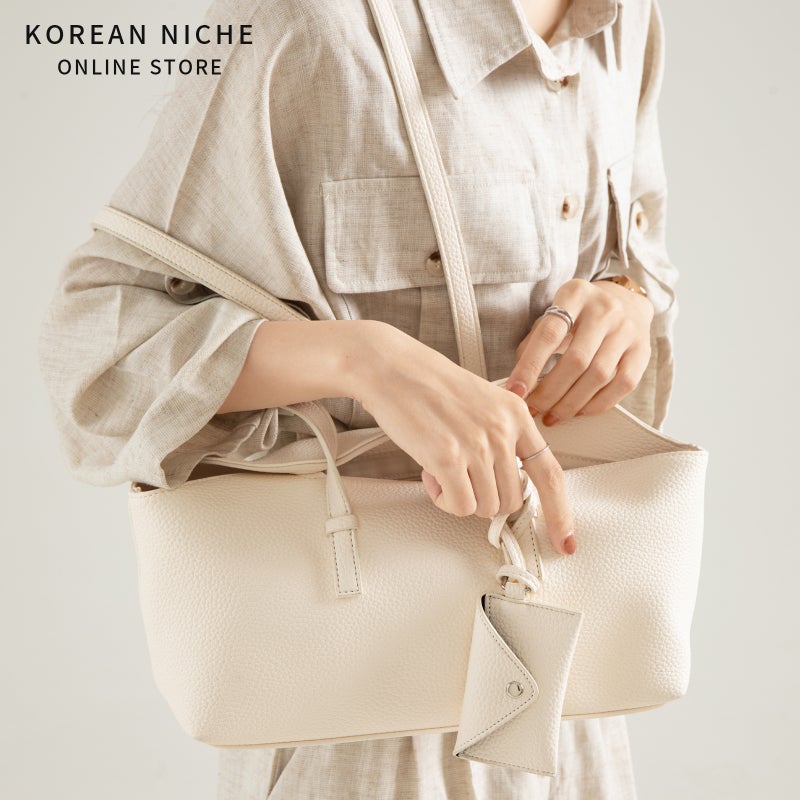 Shopper Tote Bag with Detachable Pouch - Image 4