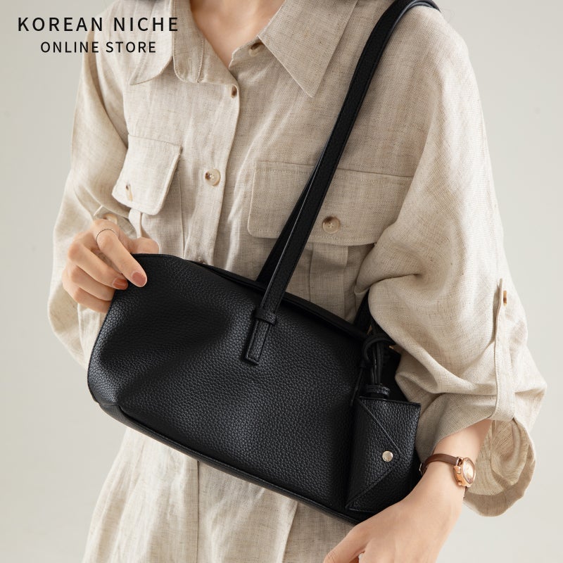 Shopper Tote Bag with Detachable Pouch - Image 3