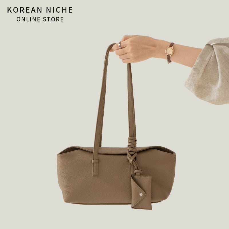 Shopper Tote Bag with Detachable Pouch - Image 1