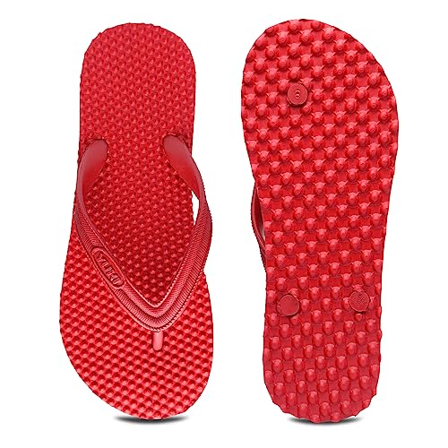 YUKI Men and Women Slipper Accupressure Flip Flops Hawai Chappal for Home Daily Use - Image 5