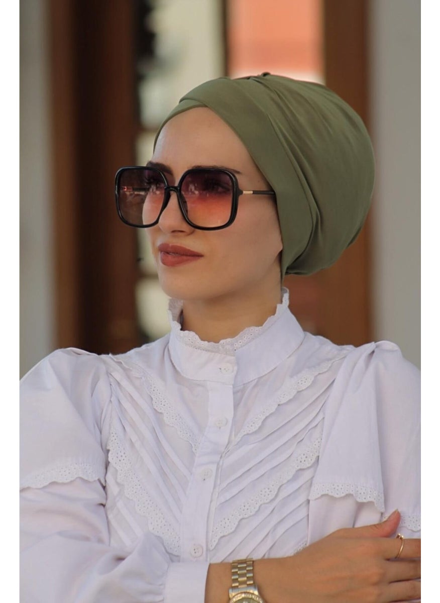 Belifanti Collection عظم متقاطع كاكي 
