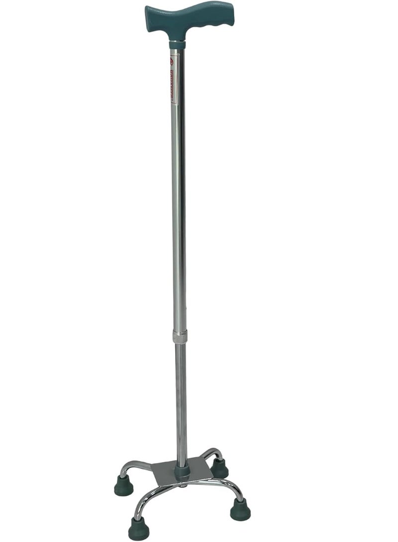 Novamed 924 – Adjustable Tripod Walking Cane with 4 Non-Slip Rubber Feet, Walking Stick for Seniors, Elderly, Disabled, and Wounded - Image 1
